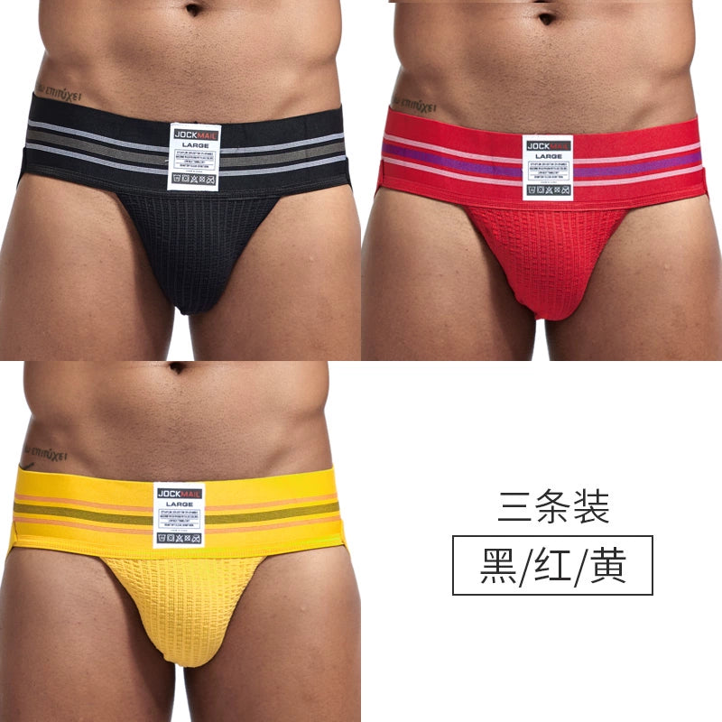 Jockmail Men's Cotton Breathable Jockstrap