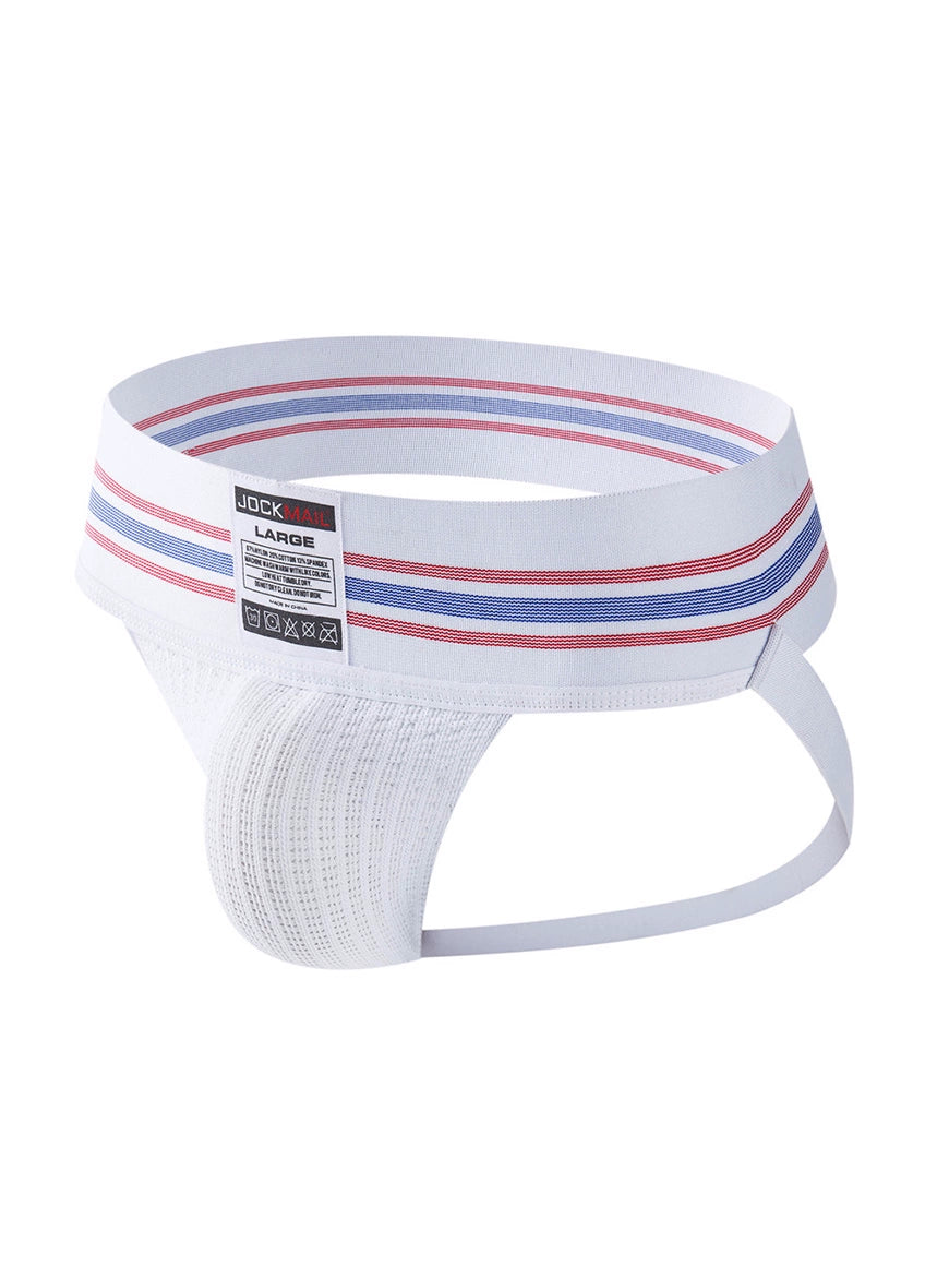 Jockmail Men's Cotton Breathable Jockstrap Male