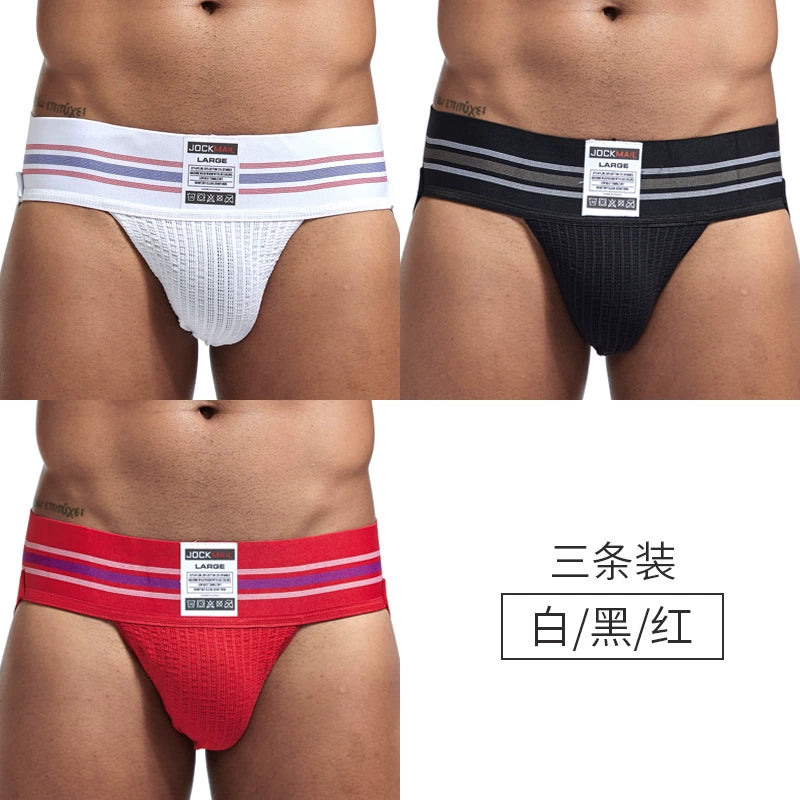Jockmail Men's Cotton Breathable Jockstrap