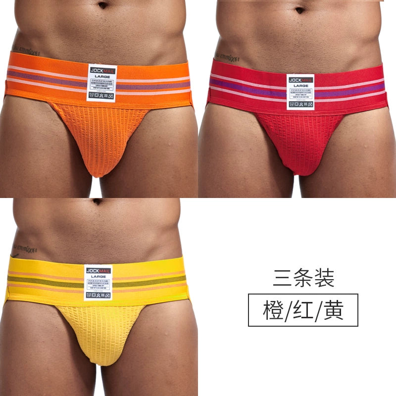 Jockmail Men's Cotton Breathable Jockstrap