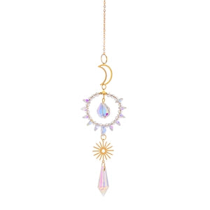 Crescent Moon Suncatcher