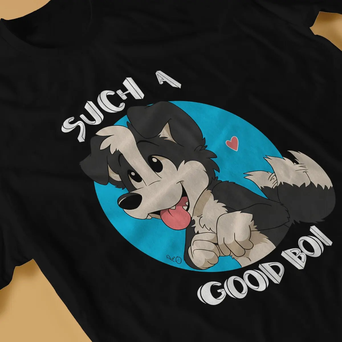 Such a Good Boy Collie Dog T Shirt Vintage Teenager Graphic Large Crewneck TShirt Top sell Harajuku Men's Short Sleeve
