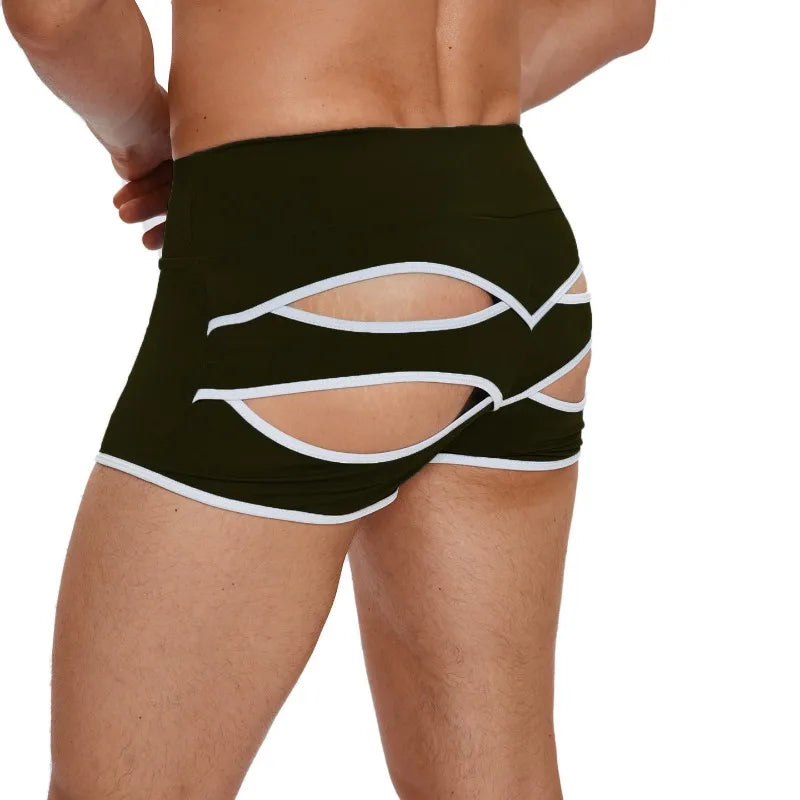 Men's Back Cutout Boxer Briefs