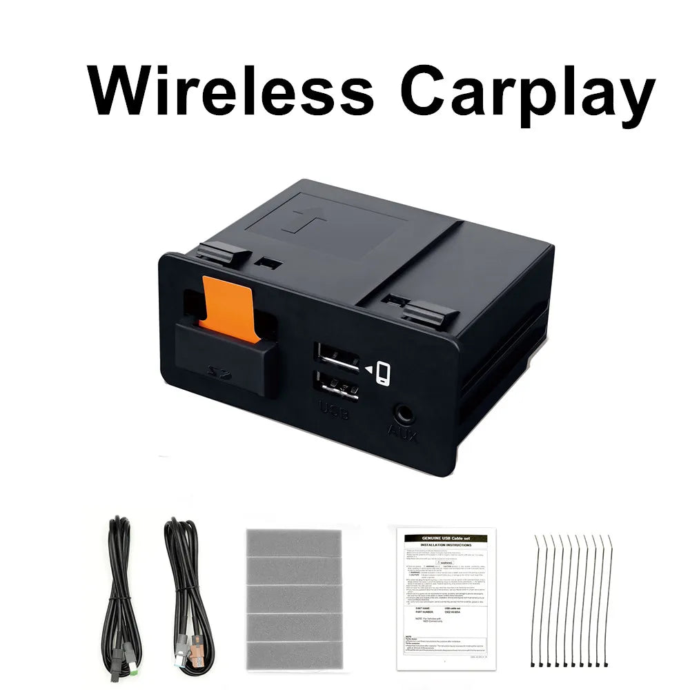 CARABC Carplay Android Auto Adapter UBS Hub OEM for Retrofit Mazda 2 3 6 CX3 CX5 CX8 CX9 MX5 Demio Miata TK78669U0C Kit