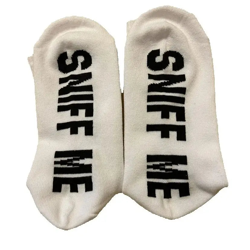 Fashion White Letter Top pattern Party Sock Men Sports Tube Streetwear Striped Socks Comfortable
