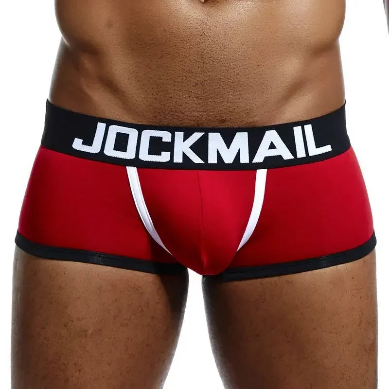 Sexy Men Underwear Boxer Briefs Men Thong G-strings Tanga Short Underpants Gay Male Underwear Open Backless Crotch Jockstraps