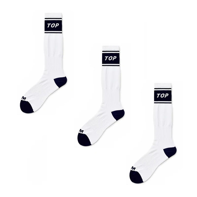 Men’s Nylon Sports Socks 3–6 Pack – Long Tube Football & Athletic Crew Socks | Breathable, Moisture-Wicking, All-Day Comfort
