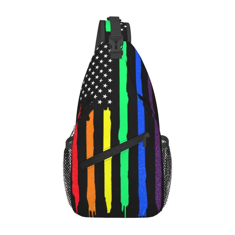 Customized Animal Bear Paw Sling Bag Men Fashion Shoulder Crossbody Chest Backpack Traveling Daypack