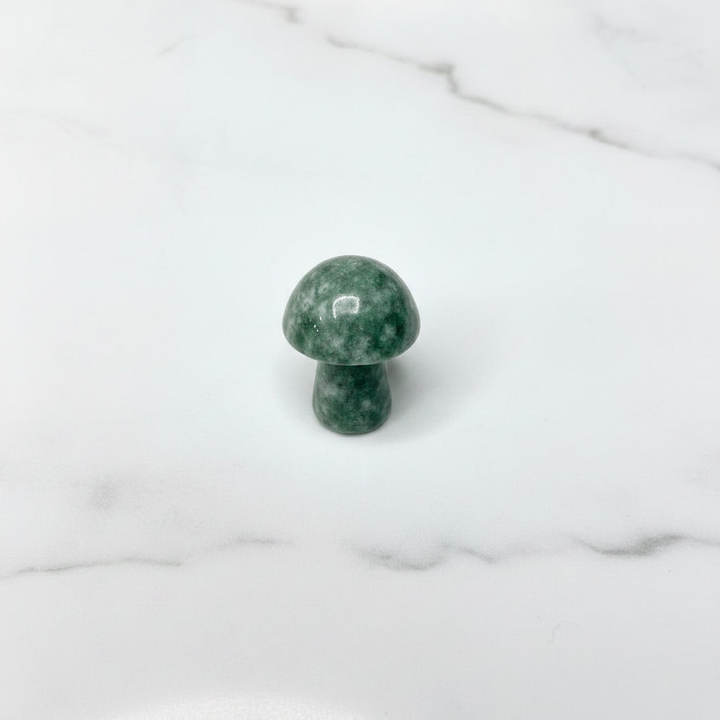 Mini Mushroom Carved Gemstone