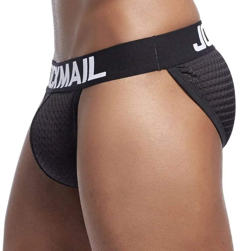 Men Briefs Underpants Comfortable Men's Briefs Bikini Underwear Men's Bikini Nylon Mesh Breathable, Comfortable, Quick-drying