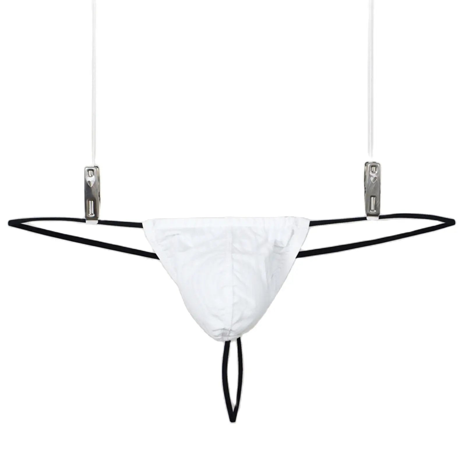 Mini Thong Man Sexy G String Underwear Men T Pants Underpants G-string Bikini Penis Pouch Male Exposed Butt Panites