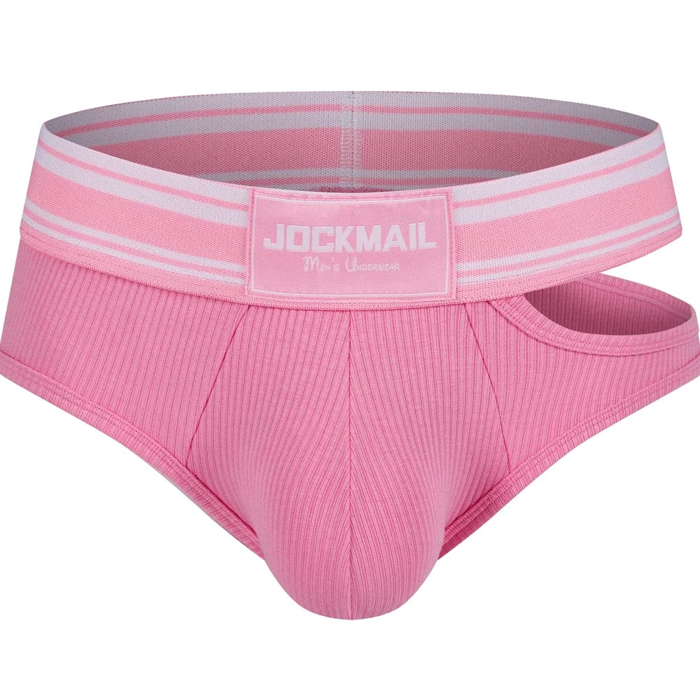 Men's Briefs Slip Sexy Men Underwear Brief U Convex Man Underpants Comfortable Cuecas Masculinas Side Hollowing Sissy Panties