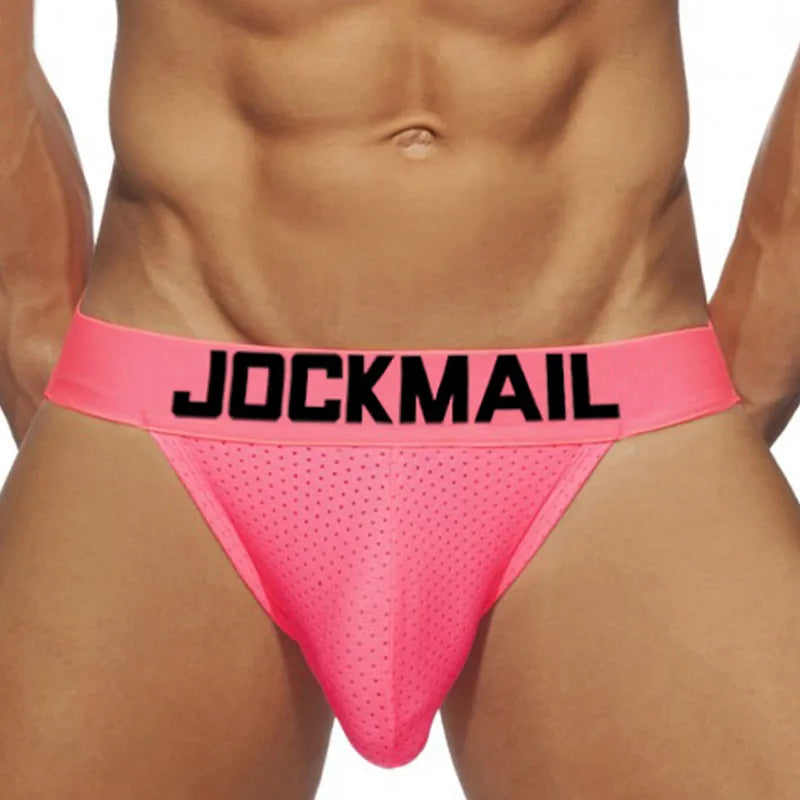 4PCS/Lot Sexy Gay Men Underwear Brief Underpants Nylon Quick Dry Men's Jockstrap Bikini Slip Men's Tanga or As Swimwear Shorts