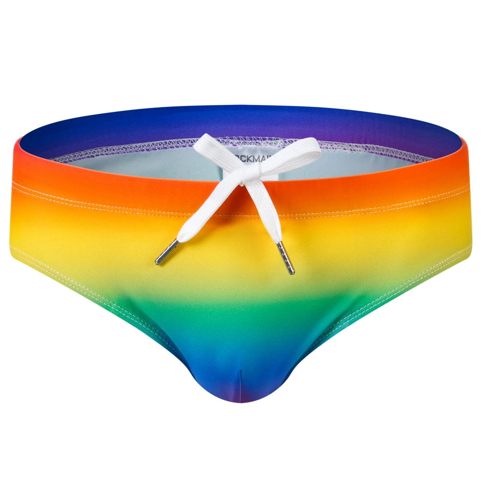 Jockmail Jungle Funk Push-Up Swim Trunks