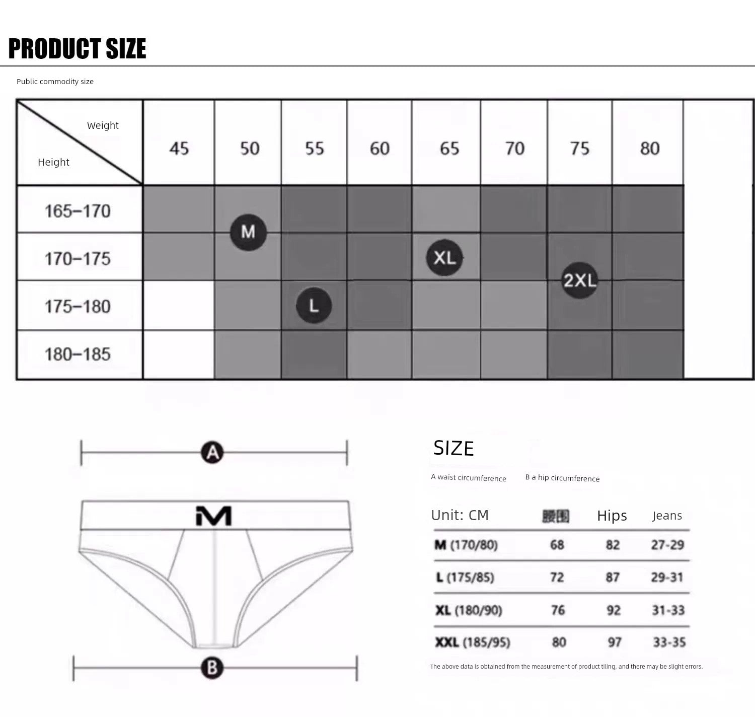 Sexy Comfortable Rainbow Black and White Boxer Men's Underwear