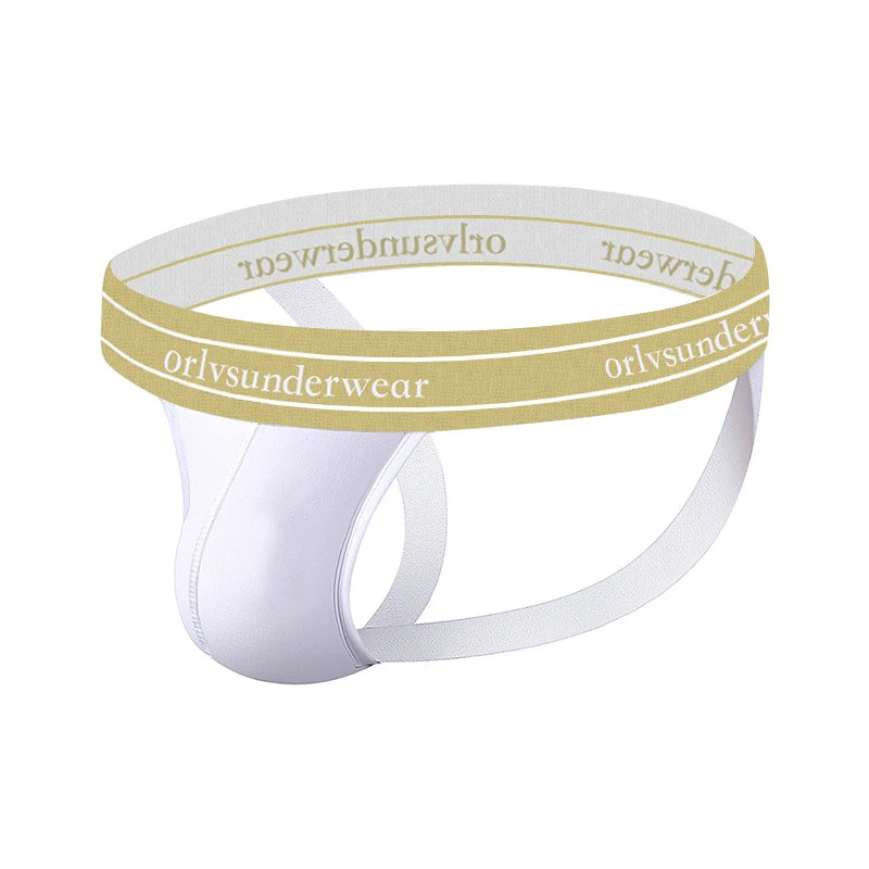 ORLVS Sexy Briefs Men Cotton Underwear Male Panties U convex Design Big Pouch Men Sexy Jockstrap Fashion Underpants