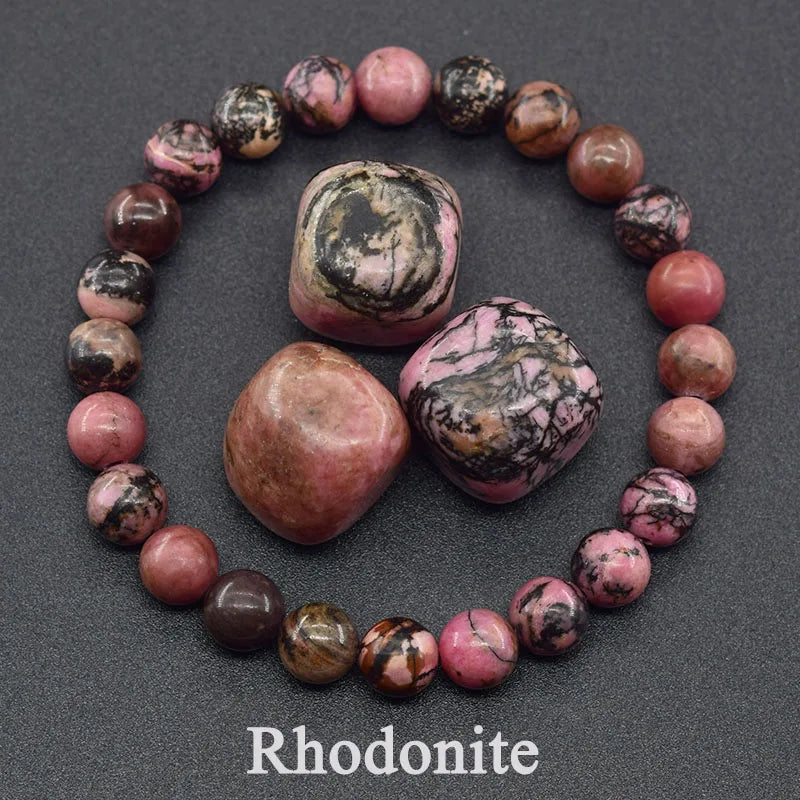 Amethust Bracelet Made of Real Natural Stone Beads Body-Purifying Geniune Amethyst Natural Crystal Bracelet for Women Pulsera