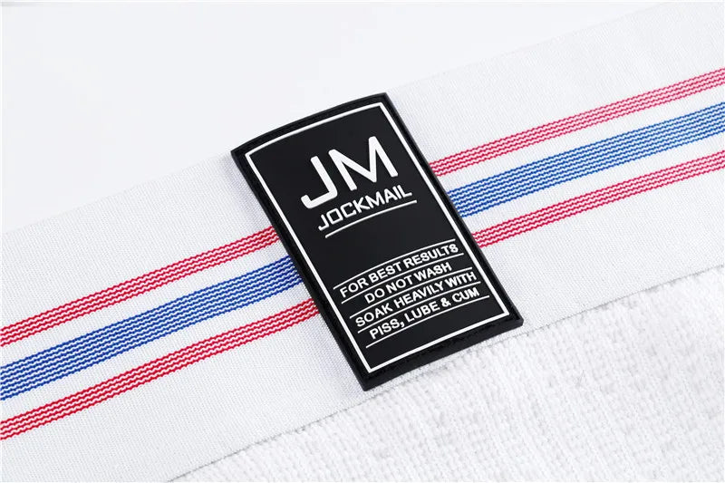 Men's JOCKMAIL JM364 - Old School Brief White