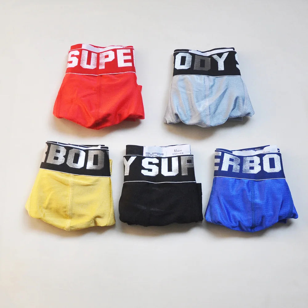 Cool Ice Silk New Men Boxer Shorts Trunk Boxers Fashion Underpants Interior Home Underwear Men M L XL XXL Boxers Sale