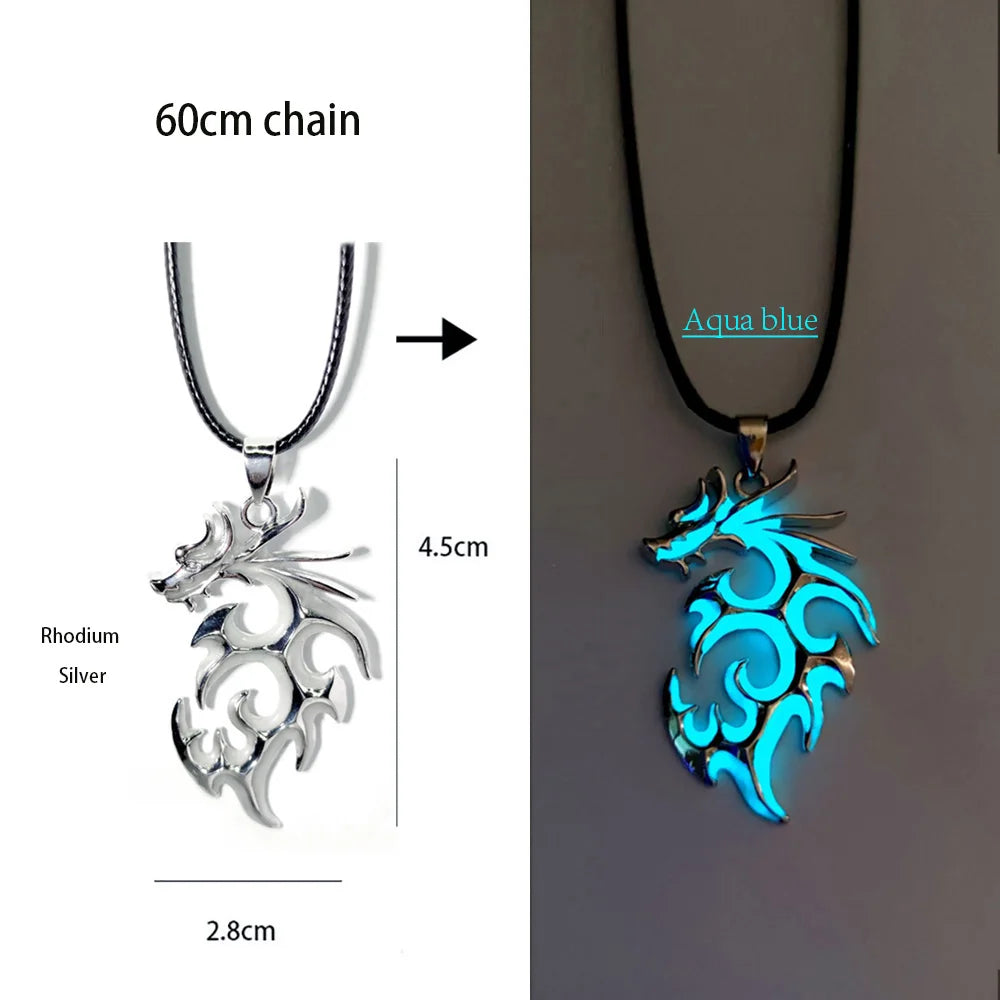 Luminous Glowing Pendant Necklace