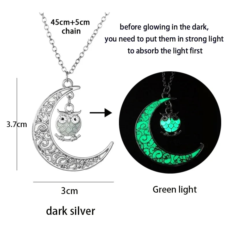 Luminous Glowing Pendant Necklace