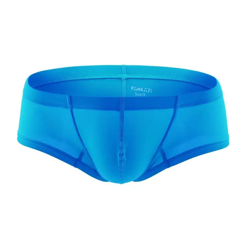 Men's Boxers Low-rise Ice Silk Underpants Men Small Boxer Shorts Sexy Underwear Men Panties Boxer Briefs