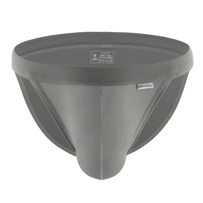 BRAVE PERSON Mens Briefs Sexy Low waist Underwear U Convex Pouch Male Underpants High Cut Briefs for Man