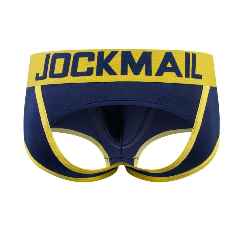 Sexy Men Underwear Boxer Briefs Men Thong G-strings Tanga Short Underpants Gay Male Underwear Open Backless Crotch Jockstraps