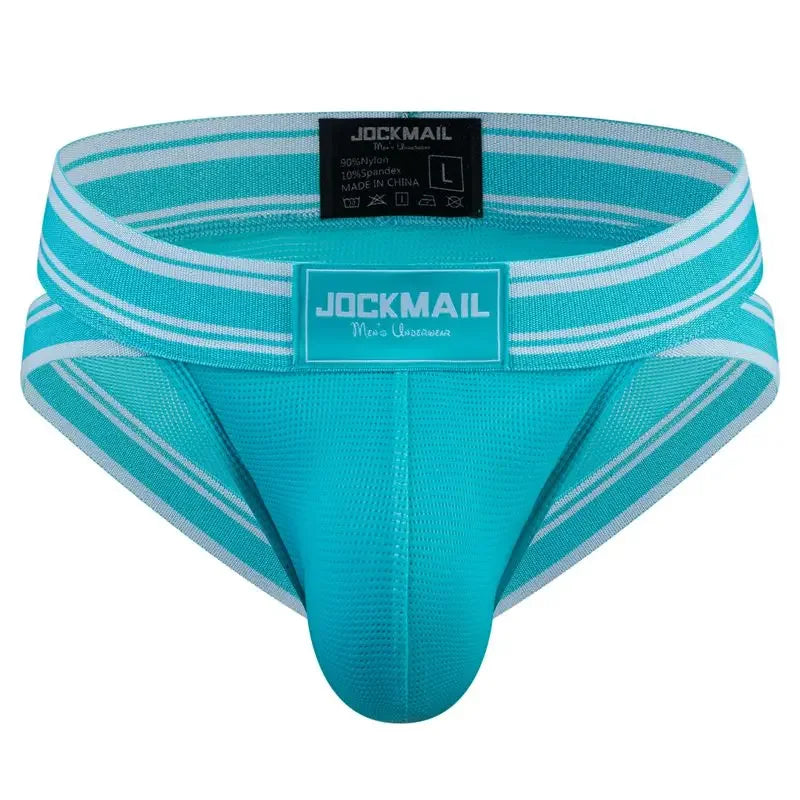 Jockmail Sexy Men Underpants Briefs Breathable Innerwear Man Underwear Bikini Brief Cuecas Slips Men's Jockstrap Gay Panties