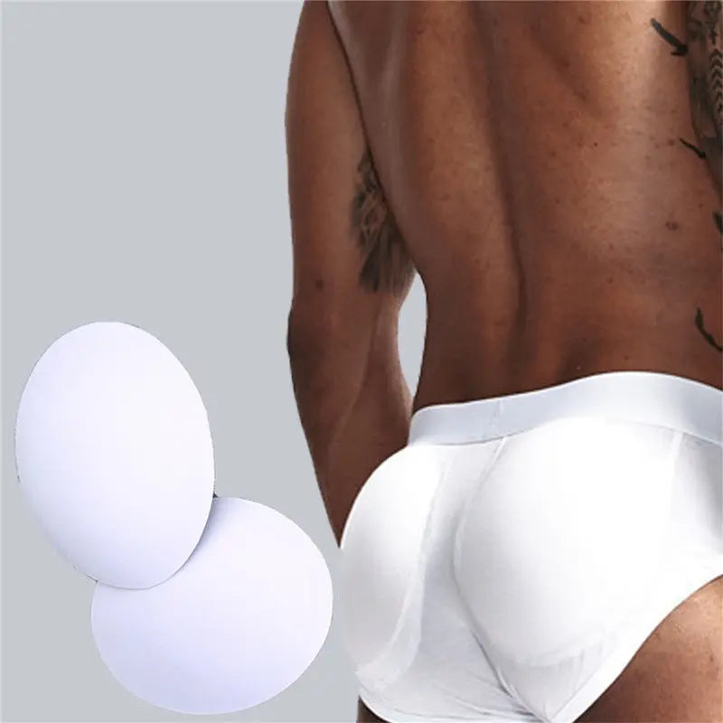 Bulge Cup Pads Sponge Push Up Cup Enhancing for Men Underwear Briefs Boxer Swim Pants Sexy Bulge Pad Magic Buttocks