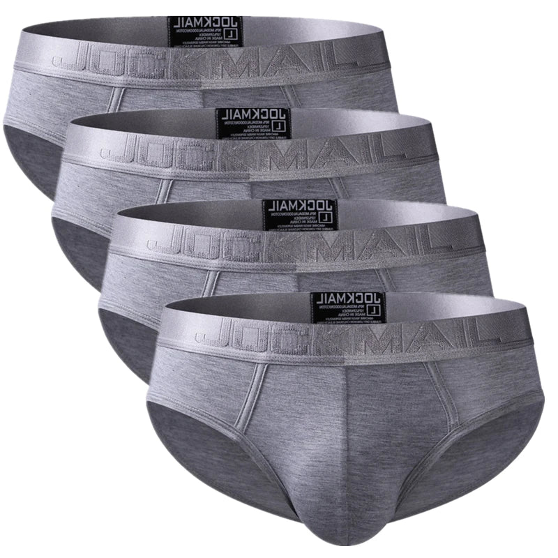 4PCS/Lot Briefs Men Bikini Male Underwear Slip Hombre Calzoncillos Hombre Men Briefs Cuecas Underpants breathable bamboo JM358