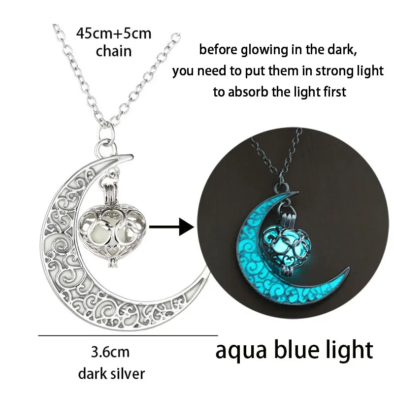 Luminous Glowing Pendant Necklace