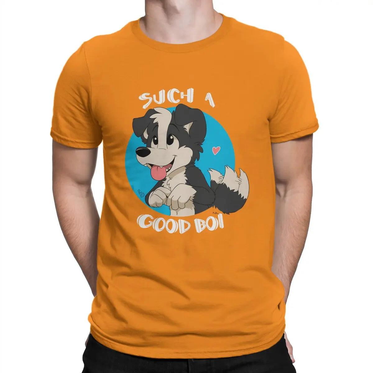 Such a Good Boy Collie Dog T Shirt Vintage Teenager Graphic Large Crewneck TShirt Top sell Harajuku Men's Short Sleeve