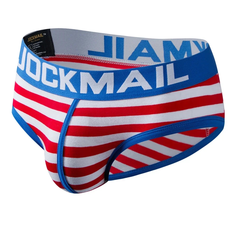 3PCS/Lot Cotton Sexy Man's Underwear Briefs Underpants Breathable Ropa Interior Hombre Gay Underwear Calzoncillos Hombres Slip
