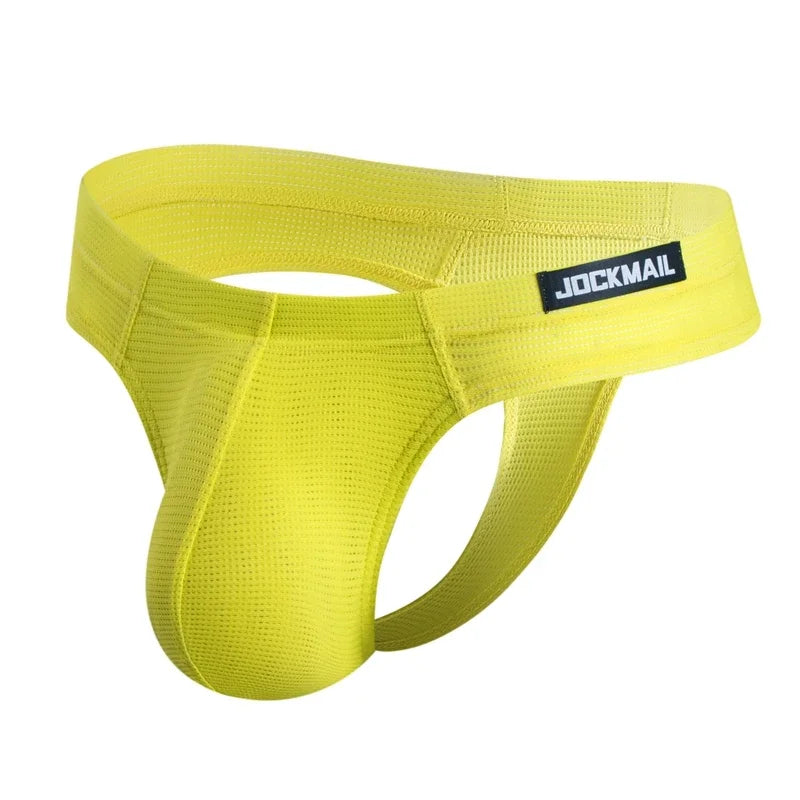 Sexy Men Underwear Panochas Jockstrap T-Back Thongs Cueca Tangas Mens Bikini Brief Nylon Fast Dry