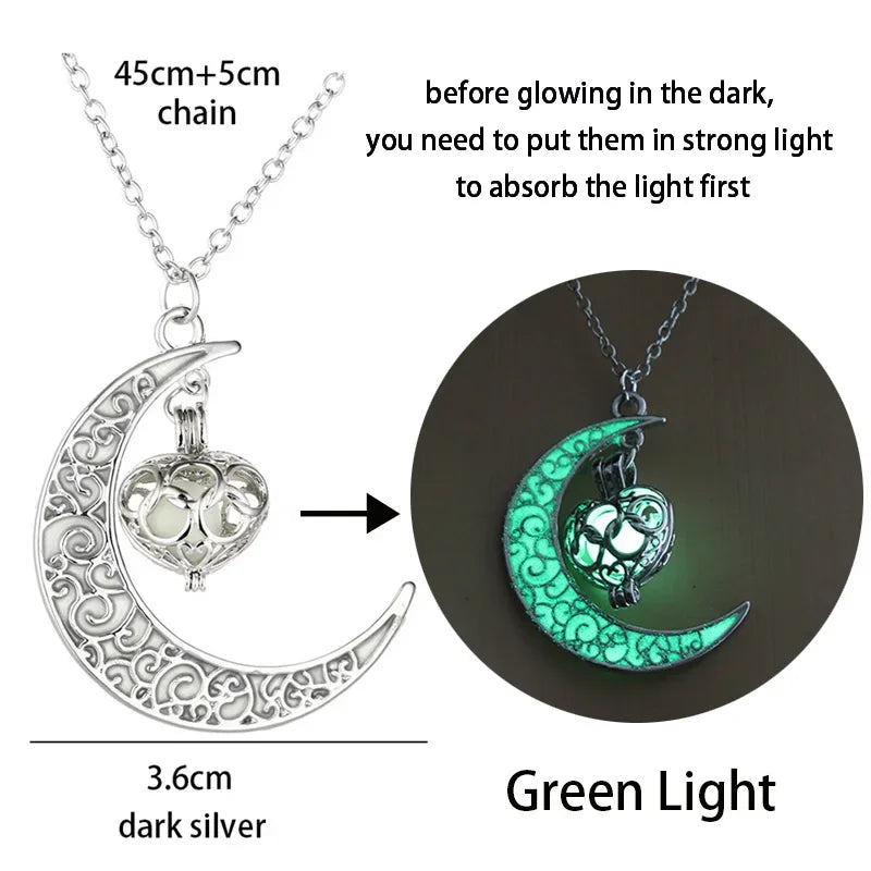 Luminous Glowing Pendant Necklace