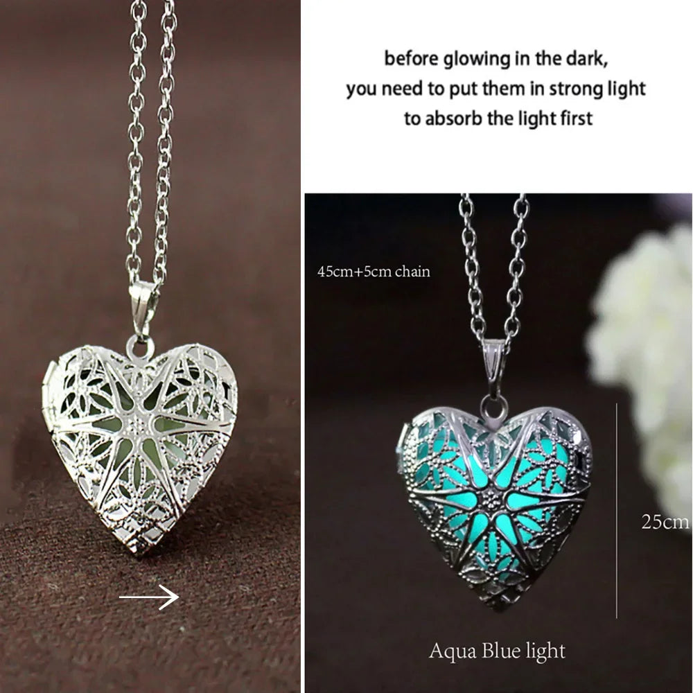 Luminous Glowing Pendant Necklace