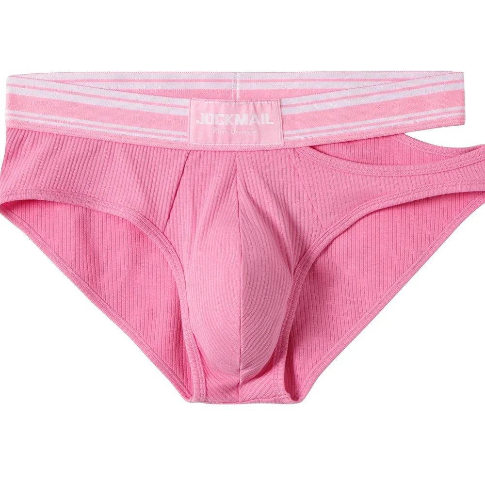 Men's Briefs Slip Sexy Men Underwear Brief U Convex Man Underpants Comfortable Cuecas Masculinas Side Hollowing Sissy Panties
