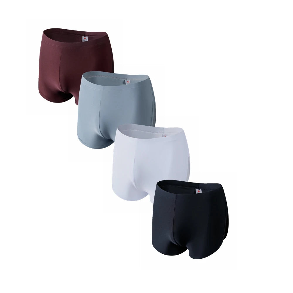 Man Underpants Ice Silk Nylon Cool Men Boxers Male Breathable Mens Underwear Home Shorts Arrow Pants Soft Boxer