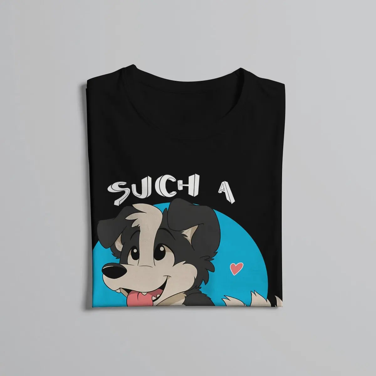 Such a Good Boy Collie Dog T Shirt Vintage Teenager Graphic Large Crewneck TShirt Top sell Harajuku Men's Short Sleeve