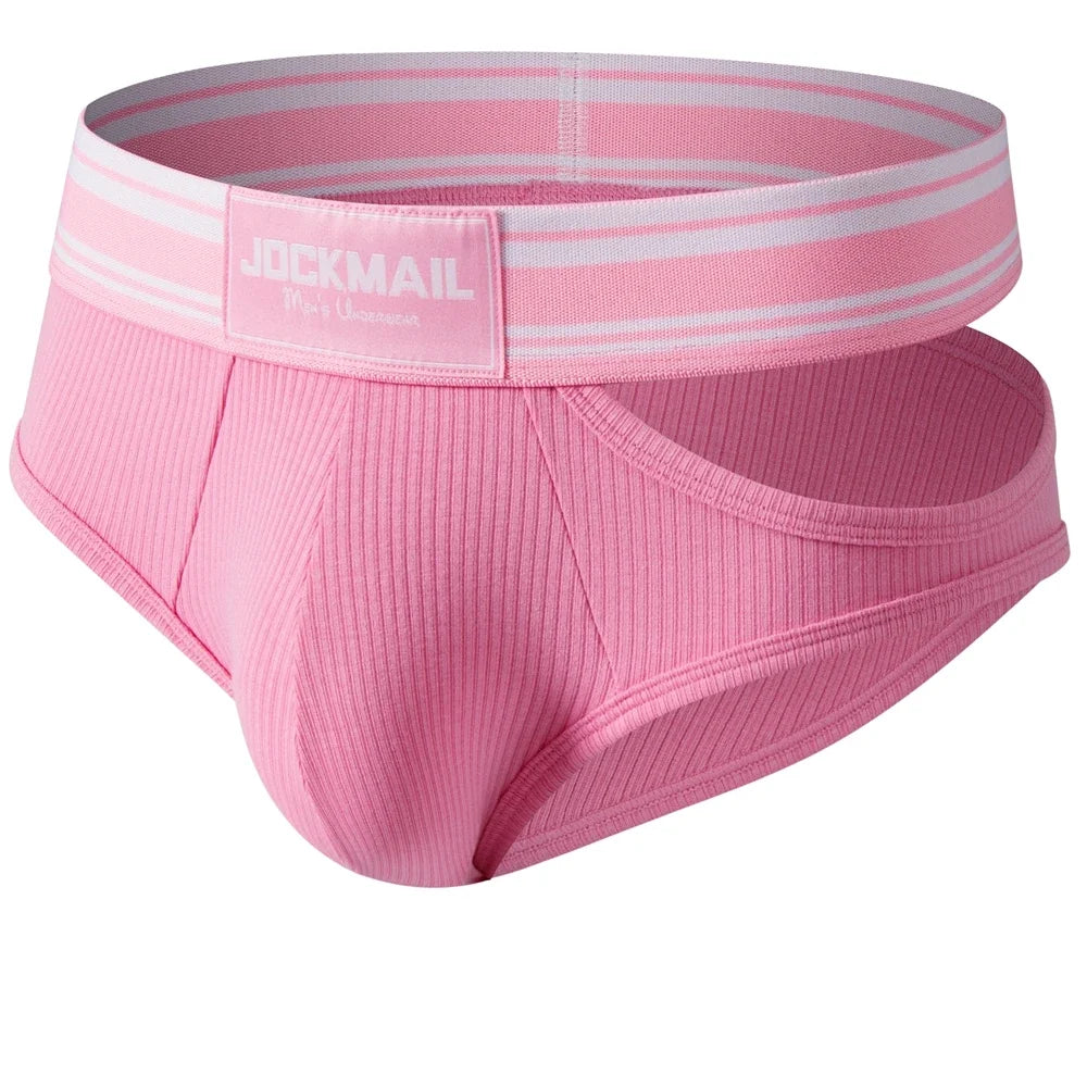 Men's Briefs Slip Sexy Men Underwear Brief U Convex Man Underpants Comfortable Cuecas Masculinas Side Hollowing Sissy Panties