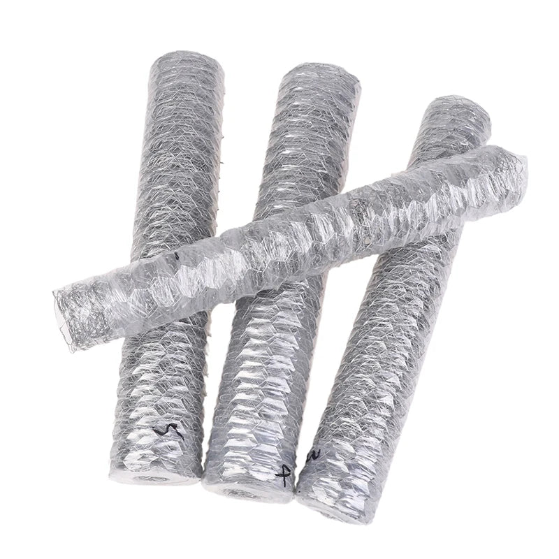 1 Roll Sturdy Iron Garden Fence Chicken Wire Net Flower Arrangement Wire Netting For Floral Mesh Craft Netting