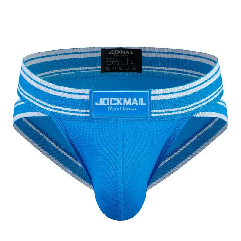 Jockmail Sexy Men Underpants Briefs Breathable Innerwear Man Underwear Bikini Brief Cuecas Slips Men's Jockstrap Gay Panties