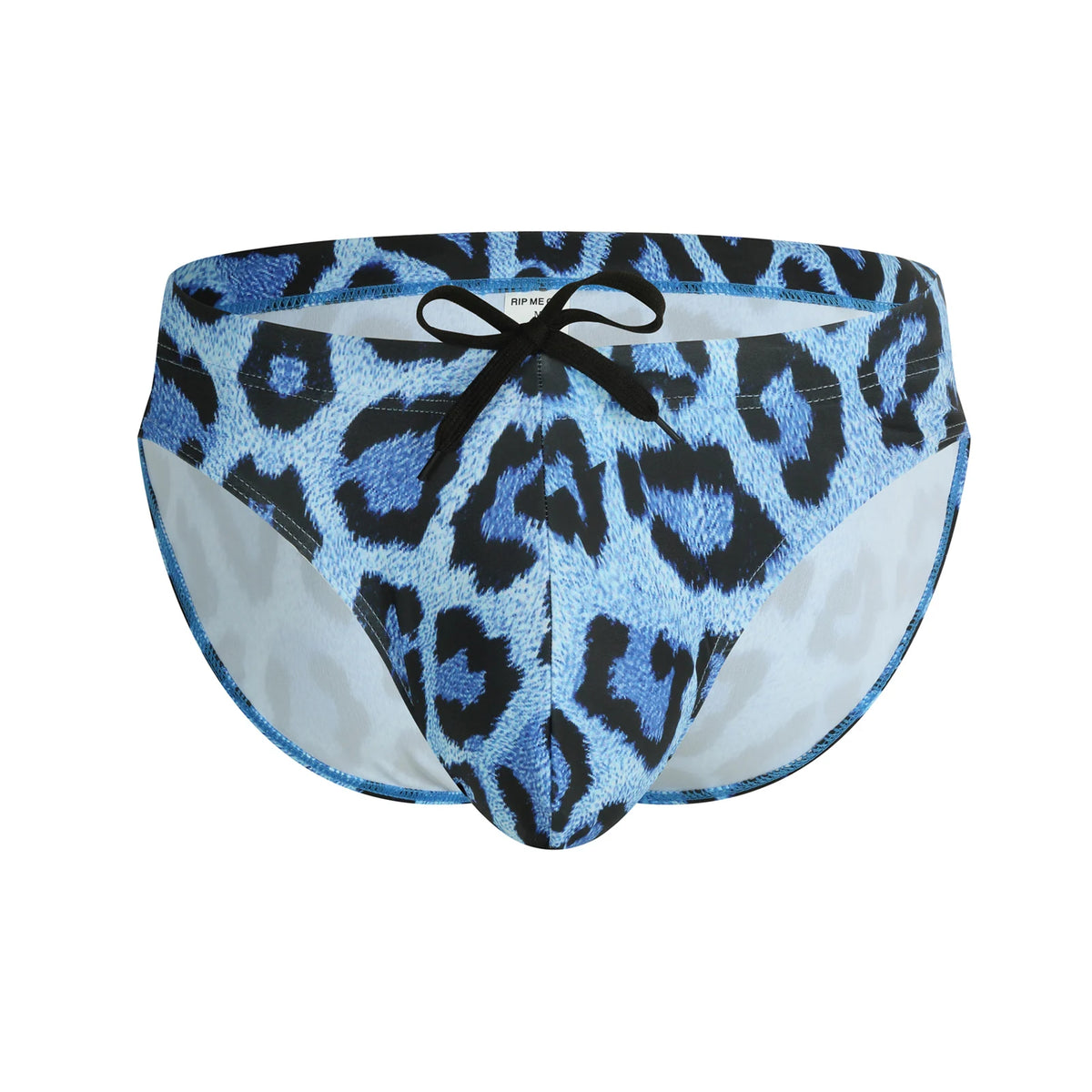 Men Sexy Swim Briefs Swimsuit Bikini Man Leopard Swimwear Swimming Trunks Bathing Suit Beachwear Sunbathing Shorts