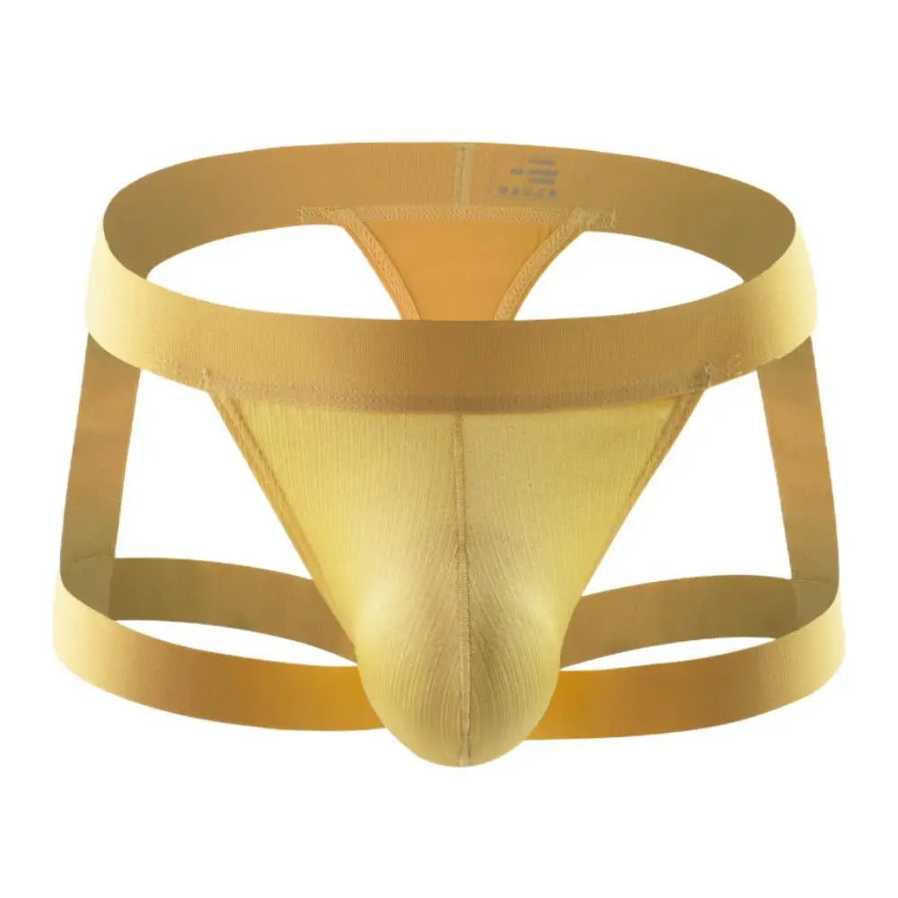 Sexy Mens Briefs Thongs Leg Ring Straps Underwear T-back Male Panties G-string Bondage Lingerie Men Underpants Jockstrap