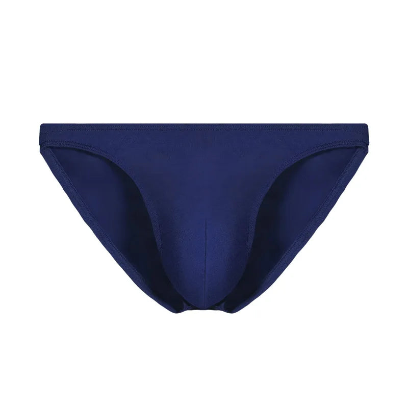 Men's Underwear, Men's Small Triangle Briefs, U-Convex Thin Elastic Sexy Low-Waist Tight-Fitting Narrow-Edge Briefs