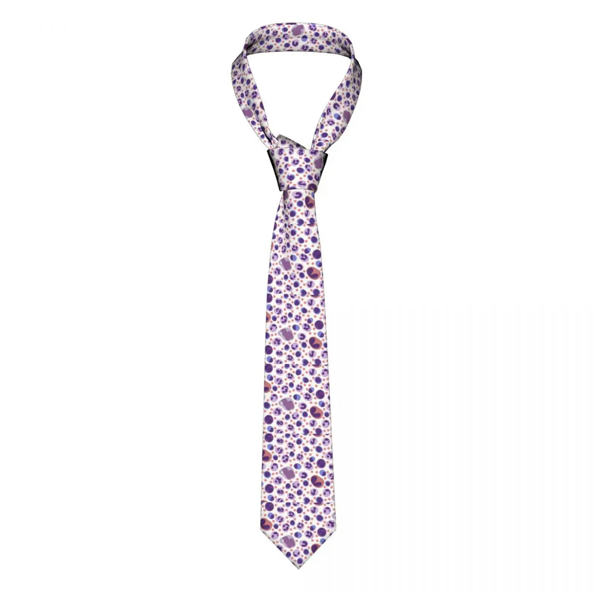 Custom Fashion Muppet Science Neckties for Men Silk Chemistry Elements Office Neck Ties