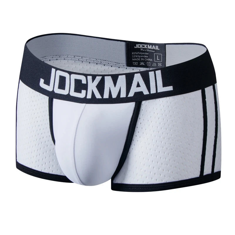 Summer Man Underpants Boxershorts Men Boxers Male Breathable Ice Silk Mesh Quick Drying Underwear Men’s Panties Boxer