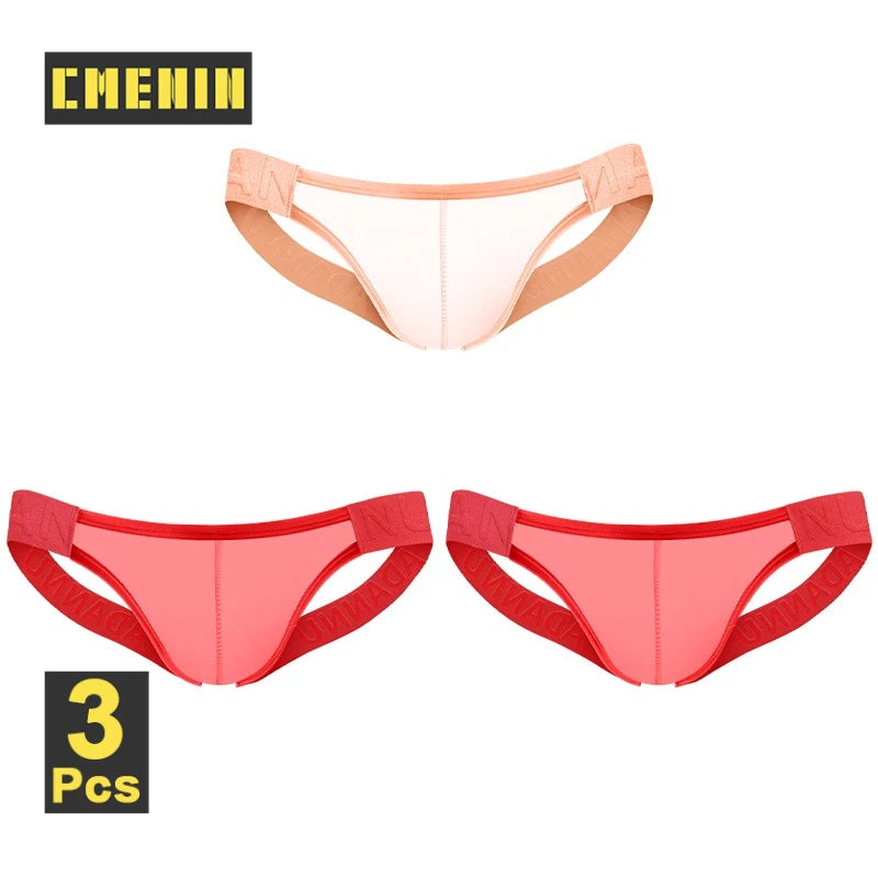 Men’s Ultra-Thin Breathable Mesh Thong – Lightweight Nylon G-String Underwear | Quick-Dry, Stretch Fit, Low-Rise Comfort (1–4 Pack)