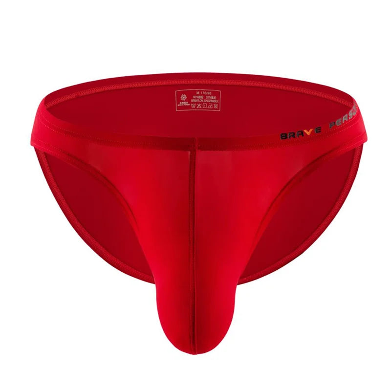 BRAVE PERSON Sexy Men Underwear Big Penis Pouch Bikin Briefs Panties Underpants Masculinas Calzoncillos Hombre Slip Gay Sissy